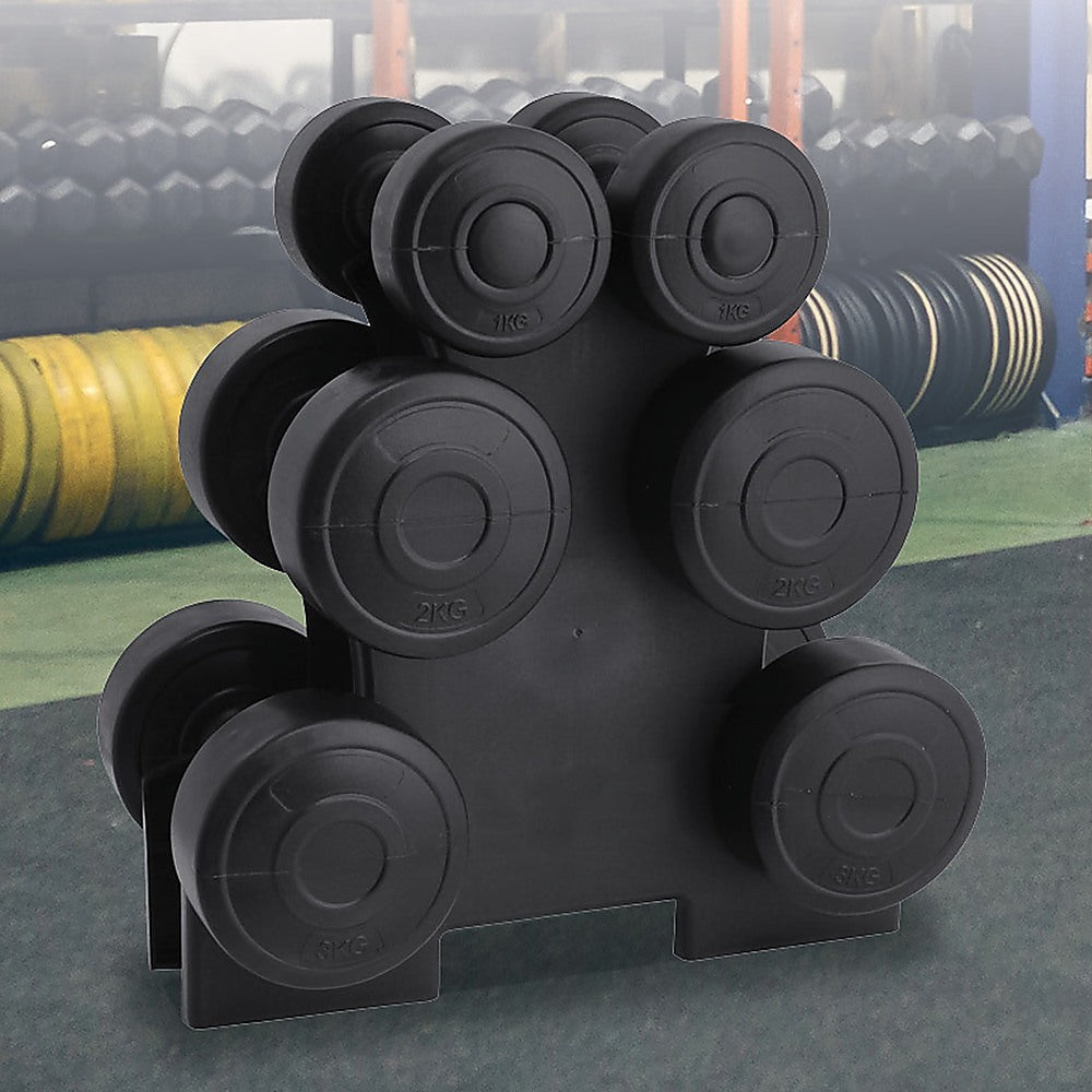 12kg Dumbbell Weights Set