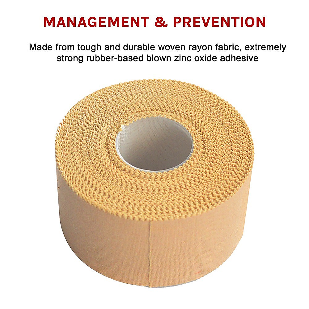 Premium Rigid Sports Strapping Tape - 30 Rolls of 38mm X 13.7M