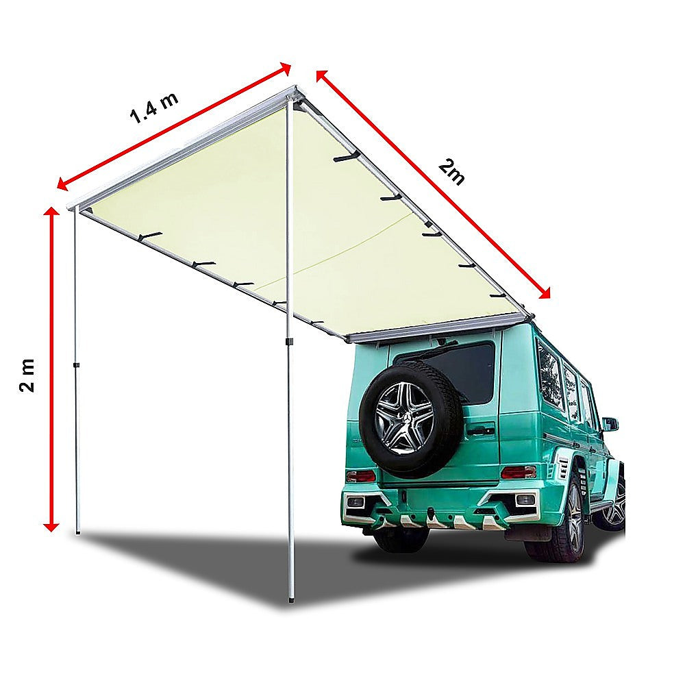 1.4m x 2m Car Side Awning Roof