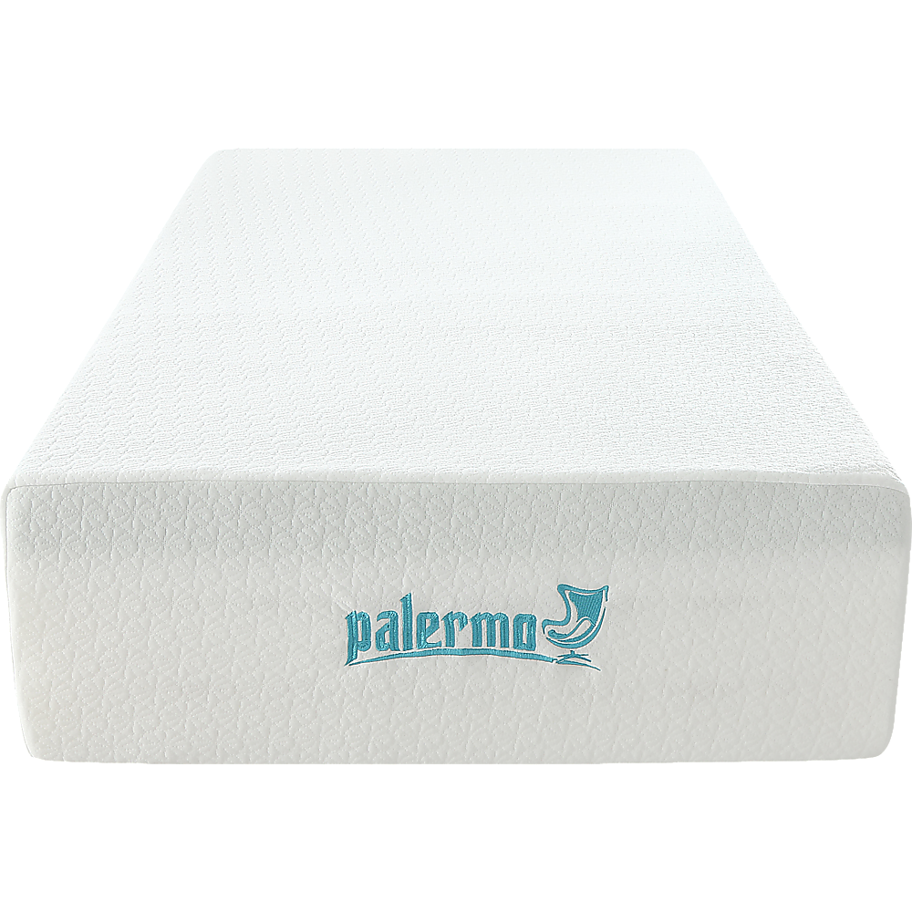 Palermo Single Mattress 30cm Memory Foam Green Tea Infused CertiPUR Approved