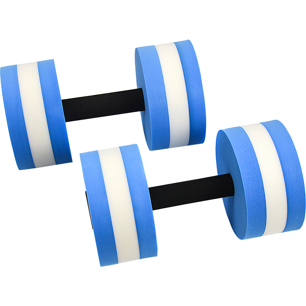 2x Water Aerobics Dumbbell EVA Aquatic Barbell Aqua Fitness