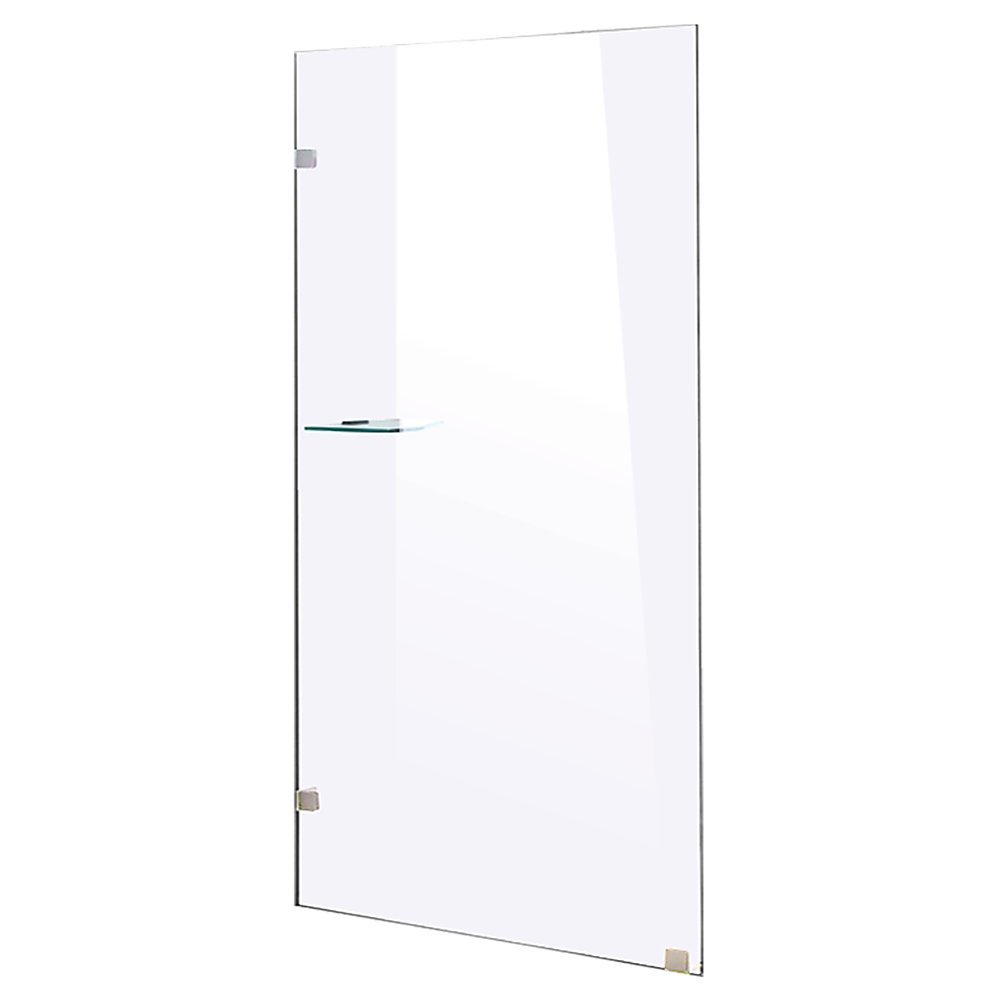 900 x 2000mm Frameless 10mm Safety Glass Shower Screen