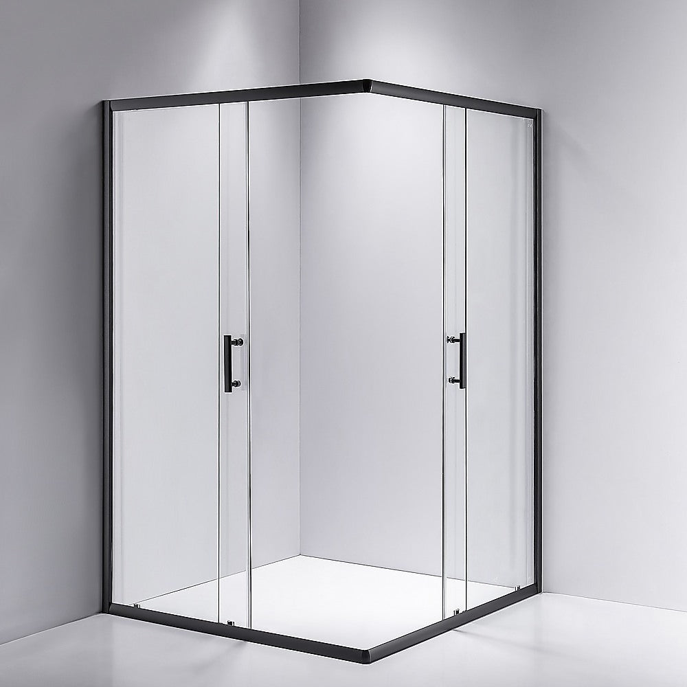 1000 x 1000mm Sliding Door Nano Safety Glass Shower Screen By Della Francesca