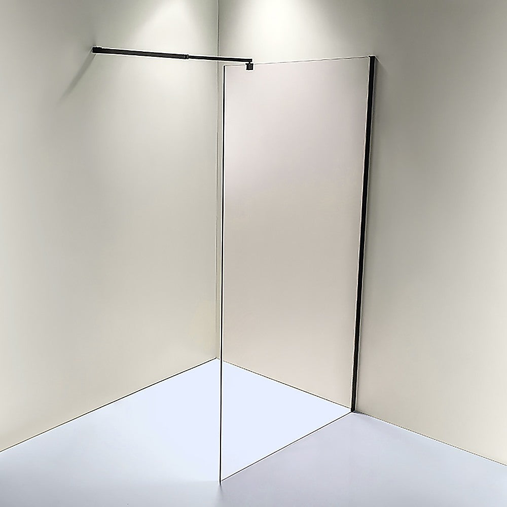 1200 x 2000mm Frameless 10mm Safety Glass Shower Screen