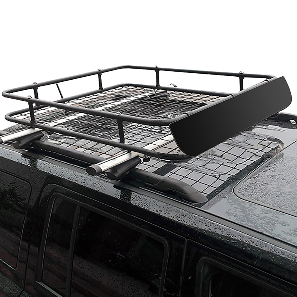 Universal Roof Rack Basket - Car Luggage Carrier Steel Cage Vehicle Cargo