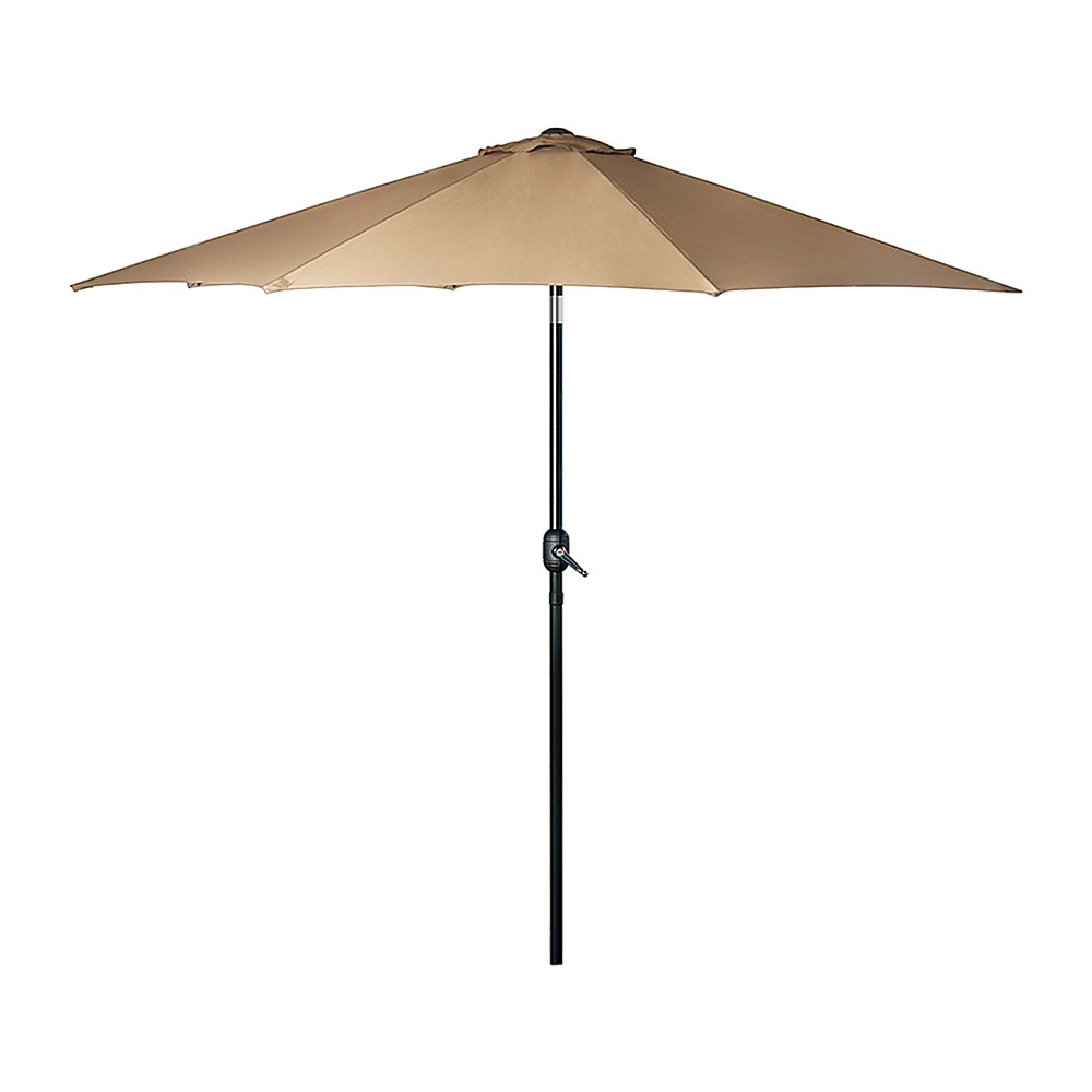 9FT Patio Umbrella Outdoor Garden Table Umbrella with 8 Sturdy Ribs