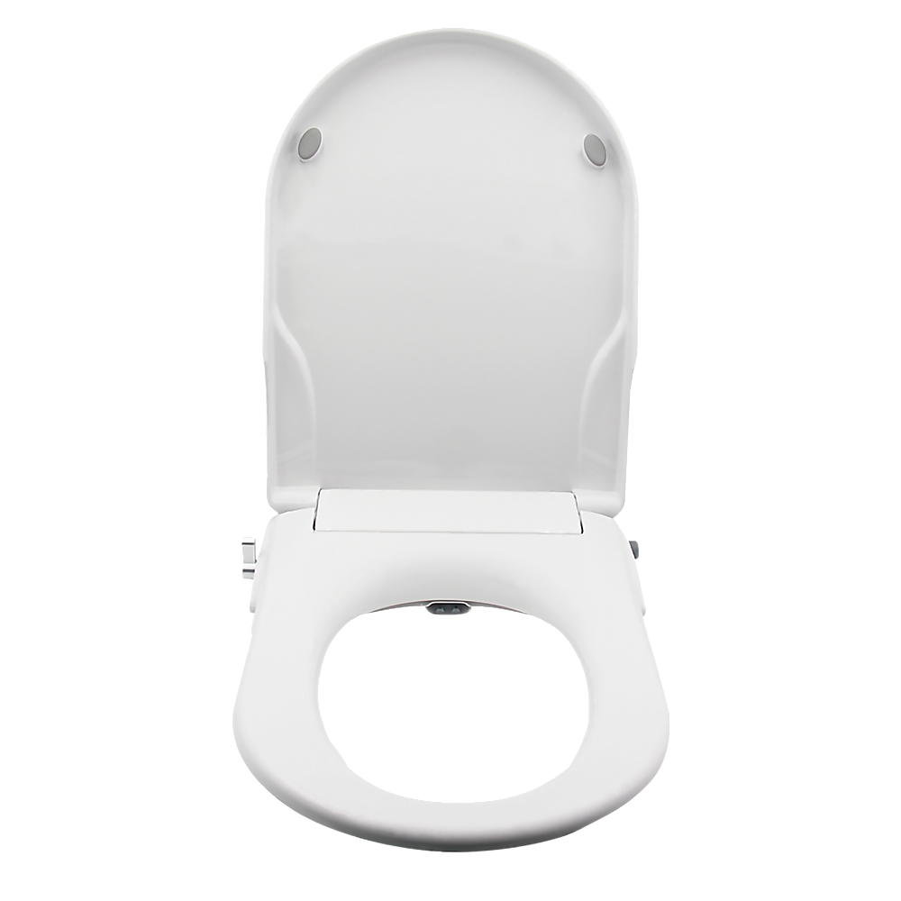 Non Electric Bidet Toilet Seat W/ Cover Bathroom Washlet Spray Water Wash