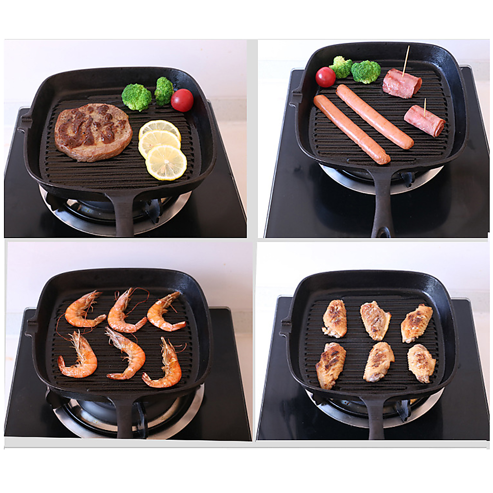 Grill Plate Non Stick Frying Pan Fry