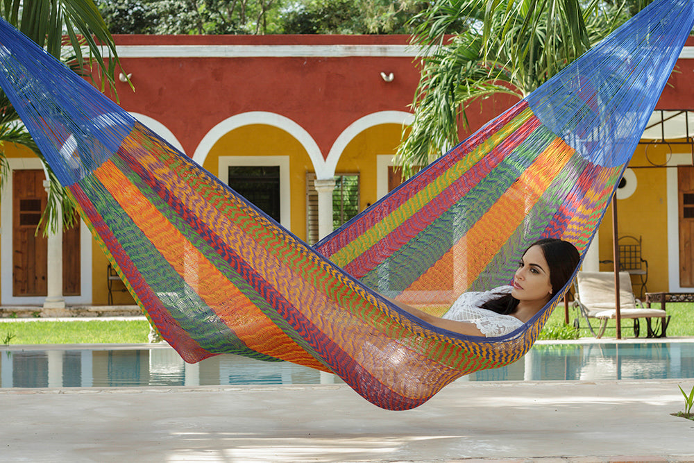 The out and about Mayan Legacy hammock Doble Size in Mexicana colour