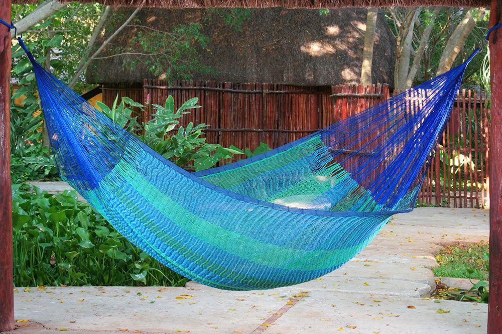 Mayan Legacy Bed Cotton hammock - Classic in Caribe colour