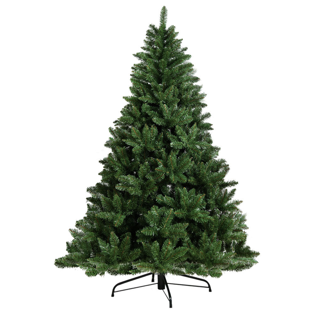 Jingle Jollys Christmas Tree 1.8m Green Xmas Tree Decorations 800 Tips