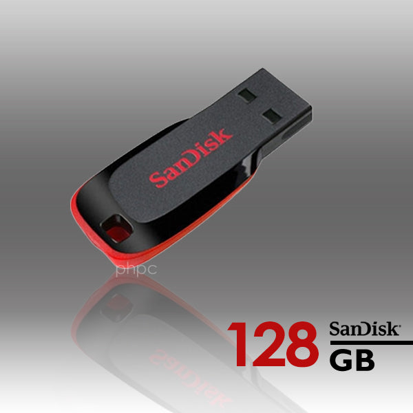 Sandisk Cruzer Blade CZ50 128GB USB Flash Drive