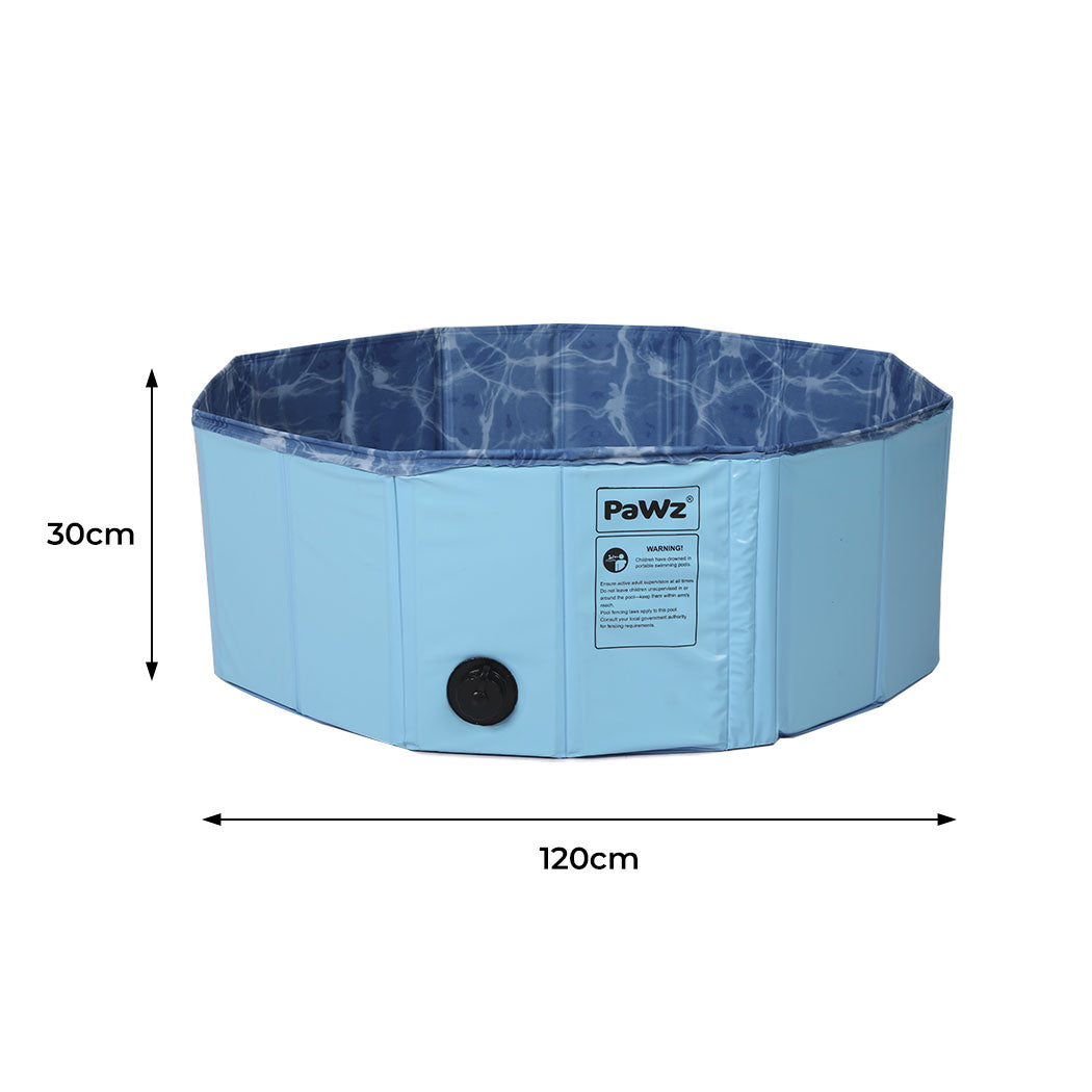 Portable Pet Swimming Pool Kids Dog Cat Washing Bathtub Outdoor Bathing XL